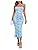 Floral Elegance Bodycon Midi Dress™