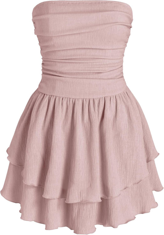 Sunkissed Elegance Mini Dress™